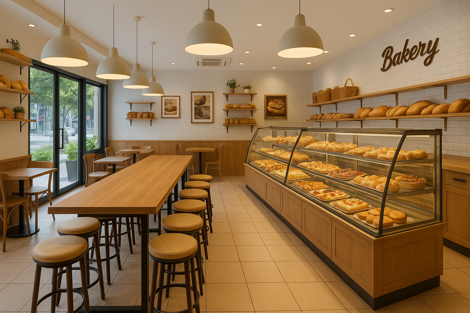 Boston Bakery Interior